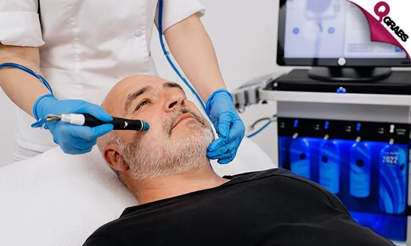 HydraCool & Advanced HydraFacial for Men!